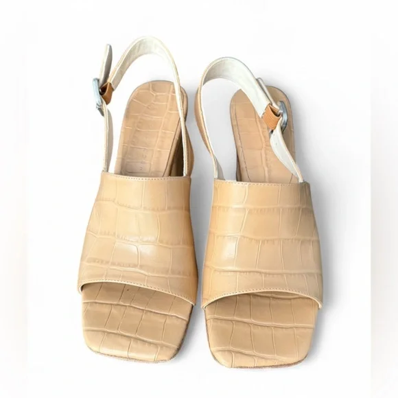 LIKE NEW🌟FREDA SALVADOR | SZ 6 | Cecilia Leather Block Heel Sandal - Picture 4 of 6